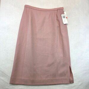 Vintage Pendleton A Line Wool Skirt Size 10 Pink USA Quiet Luxury Old Money